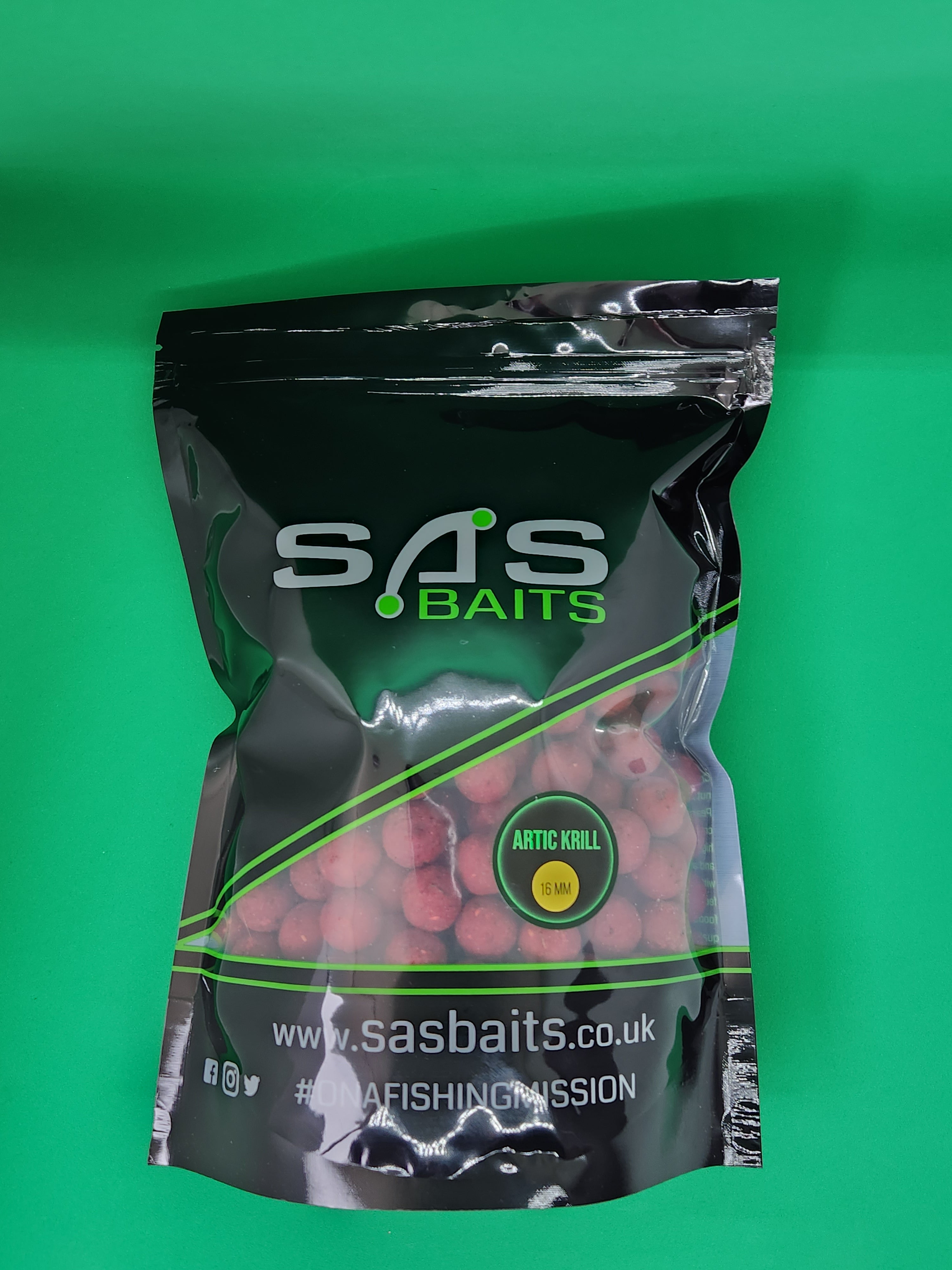 Boilies Arctic Krill 16mm S.A.S Baits
