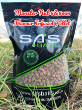 Load image into Gallery viewer, Monster Creamy Nut 6&amp;8 mm flavour infused Pellet (Shrapnel)
