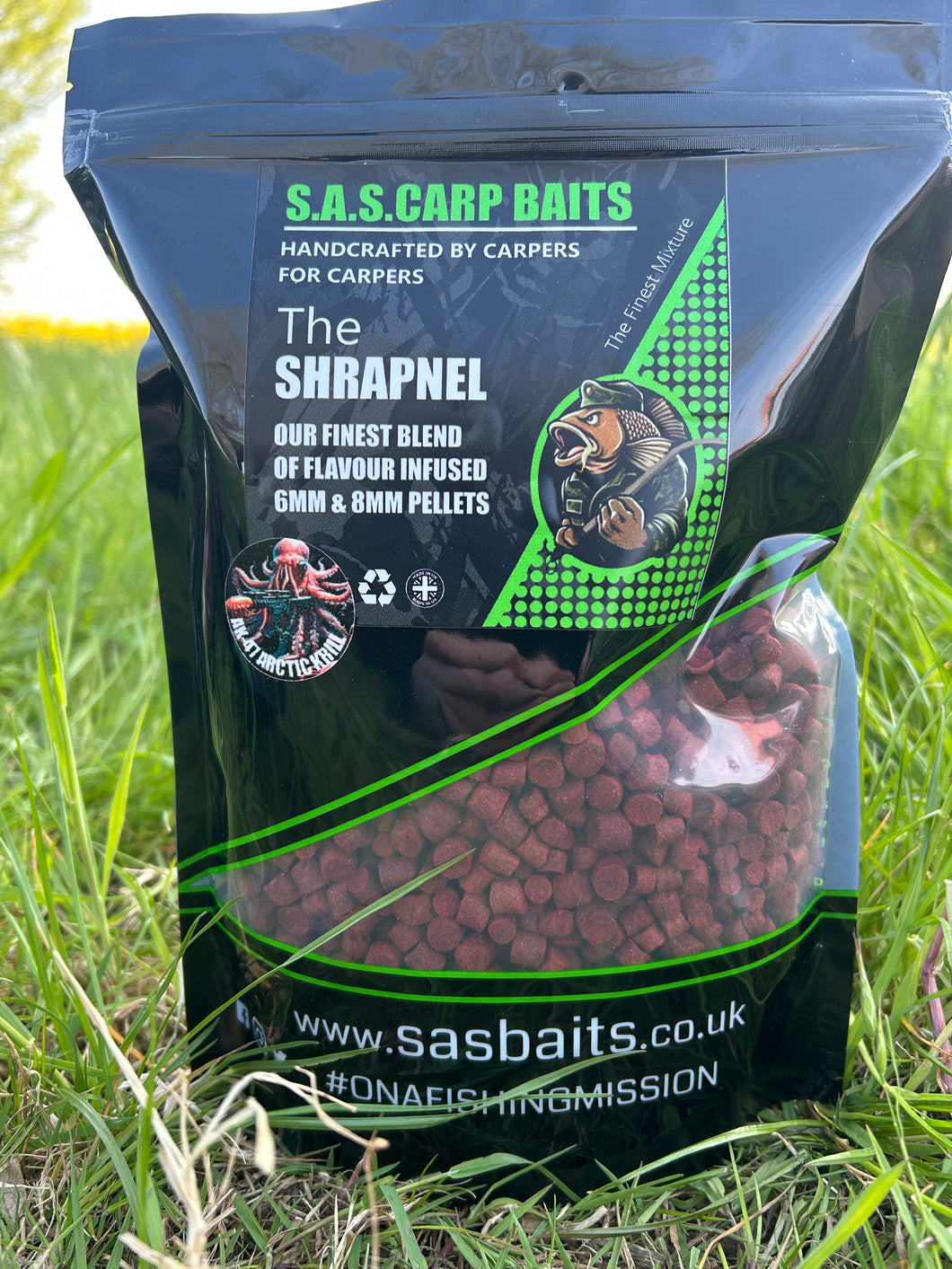 Ak Infused 6&8mm Pellet ( Shrapnel )