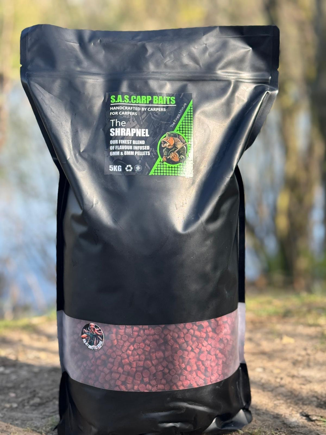 Ak Infused 6&8mm Pellet ( Shrapnel )5kg